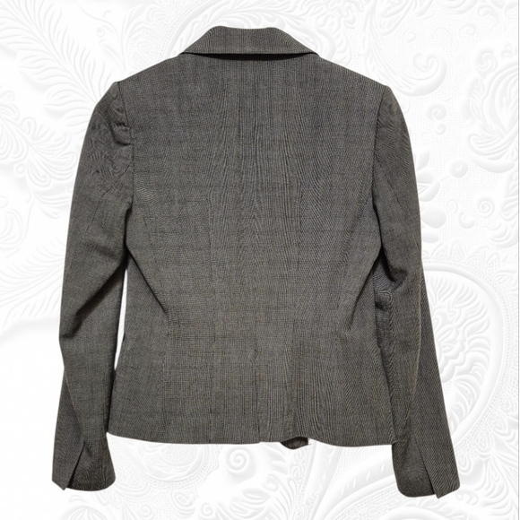 H&M Gray Fitted One-Button Blazer Suit Jacket, Xsmall - Picture 4 of 10